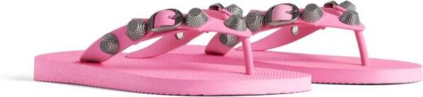 Balenciaga Cagole flip-flops Pink
