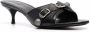 Balenciaga Cagole M40 Arena sandals Black - Thumbnail 2