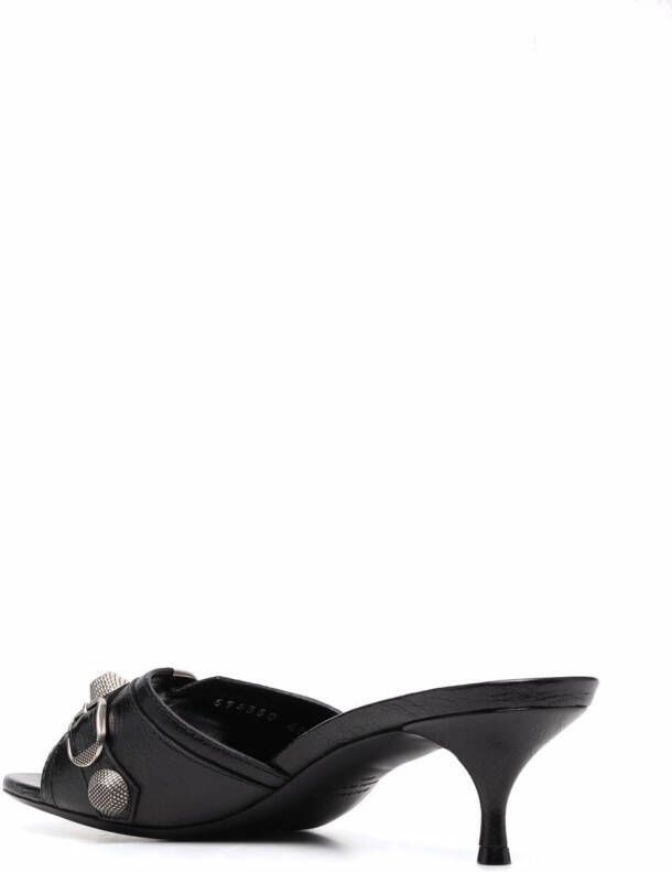 Balenciaga Cagole M40 Arena sandals Black