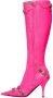 Balenciaga Cagole point-toe boots Pink - Thumbnail 3