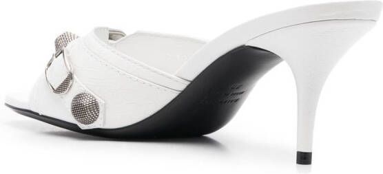 Balenciaga Cagole Arena 70mm sandals White