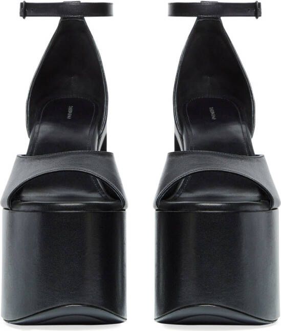 Balenciaga Camden 160mm platform sandals Black