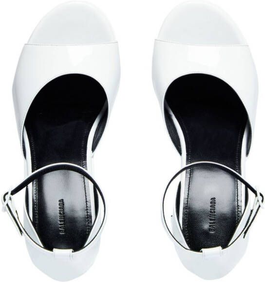 Balenciaga Camden 160mm sandals White