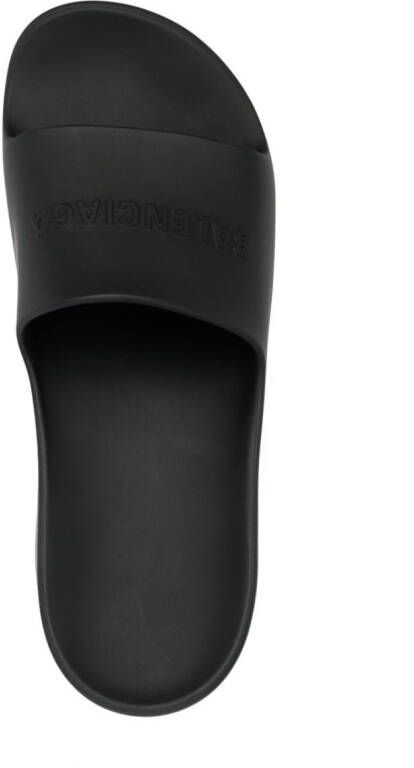 Balenciaga Chunky wedge sandals Black