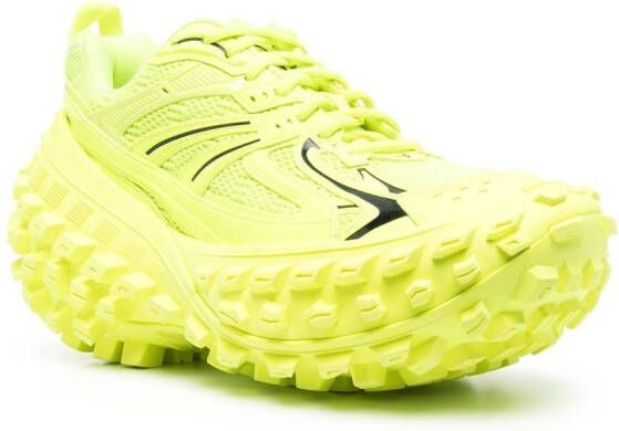 Balenciaga Defender chunky-sole sneakers Yellow