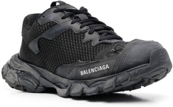 Balenciaga Destroy chunky track sneakers Black