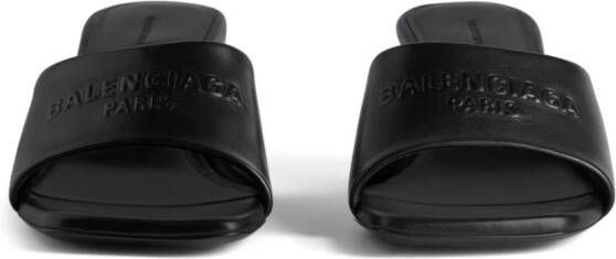 Balenciaga Duty Free 60mm leather mules Black