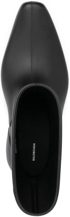 Balenciaga Excavator curved-toe boots Black
