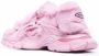 Balenciaga faux-fur Track sandals Pink - Thumbnail 3