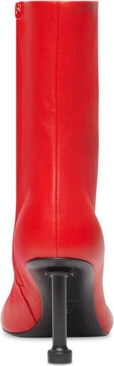 Balenciaga Fetish 80mm ankle boots Red