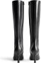 Balenciaga Flex BB 90mm leather boots Black - Thumbnail 3