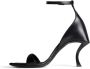 Balenciaga Hourglass 100mm leather sandals Black - Thumbnail 4