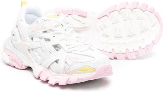 Balenciaga Kids Track.2 low-top sneakers White