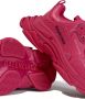 Balenciaga Kids logo-print chunky leather sneakers Pink - Thumbnail 3