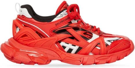 Balenciaga Kids Track.2 low-top sneakers Red