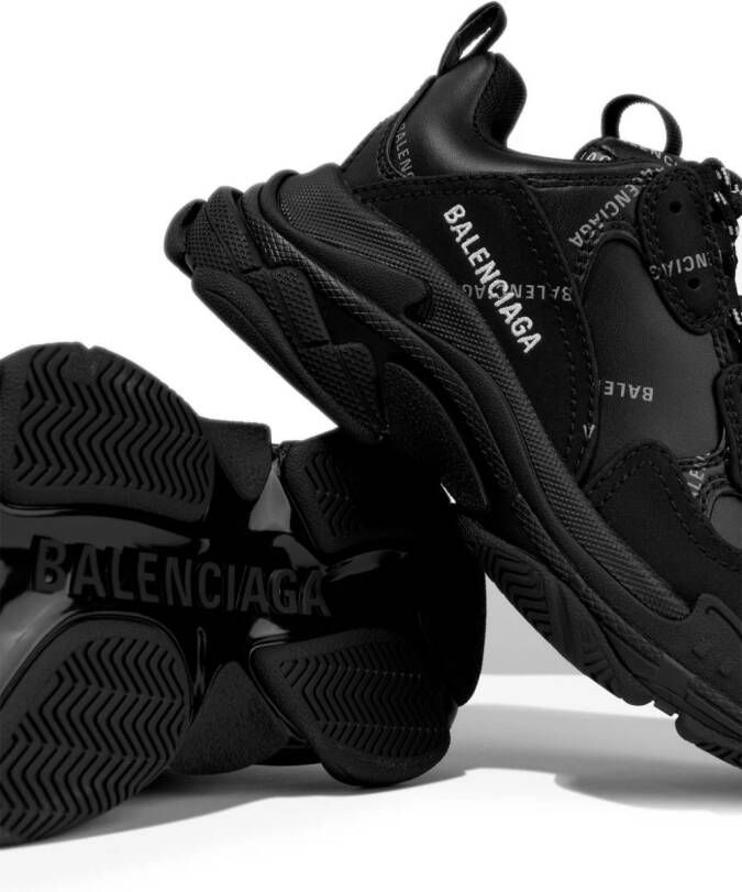 Balenciaga Kids Triple S sneakers Black