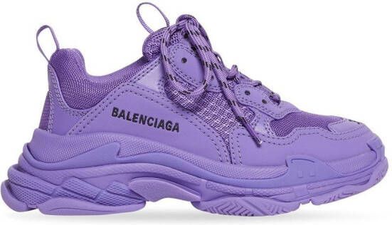 Balenciaga Kids Triple S sneakers Purple