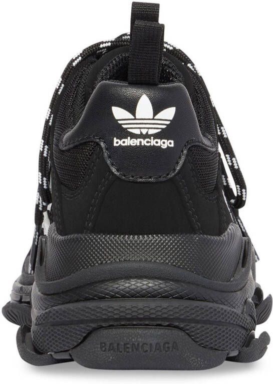 Balenciaga Kids x adidas Triple S chunky sneakers Black