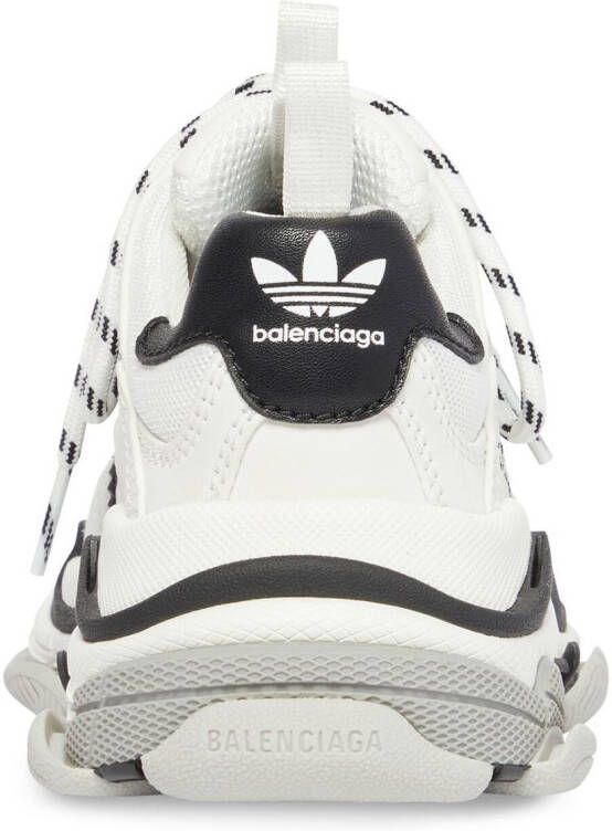 Balenciaga Kids x adidas Triple S chunky sneakers White