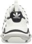 Balenciaga Kids x adidas Triple S chunky sneakers White - Thumbnail 3