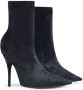 Balenciaga Knife 110 velvet sock boots Black - Thumbnail 2