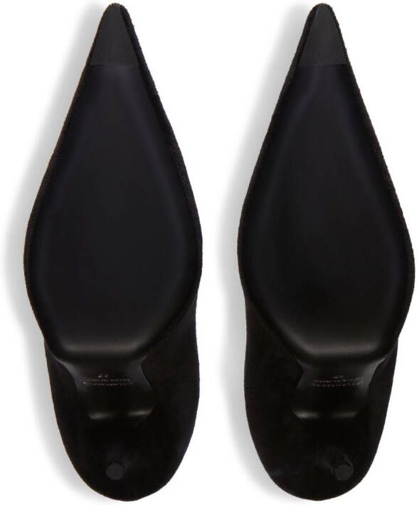 Balenciaga Knife 110mm ankle boots Black