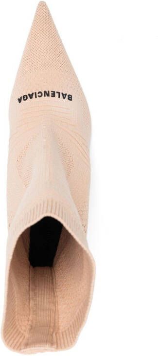 Balenciaga Knife 2.0 sock boots Neutrals