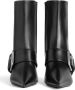 Balenciaga Knife Belt 80mm ankle boots Black - Thumbnail 4