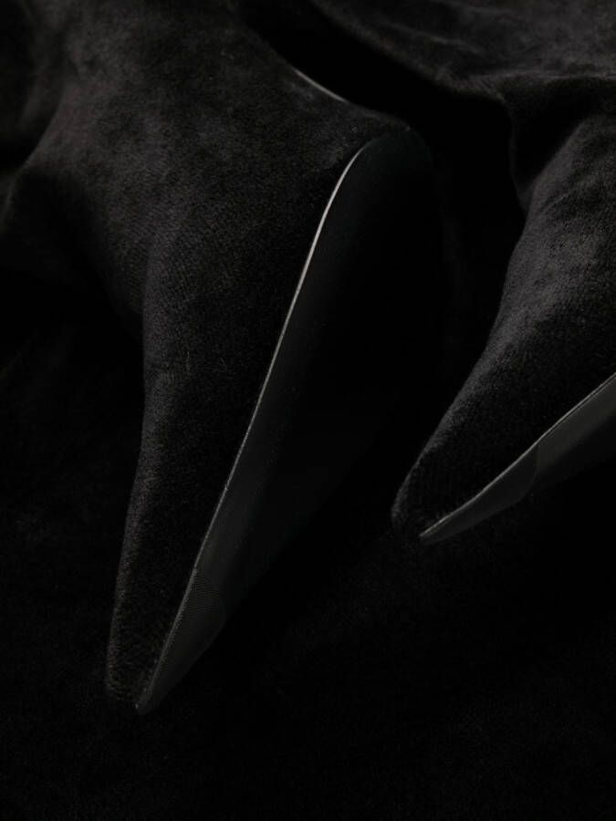 Balenciaga Knife Pantaleggings 110mm boots Black