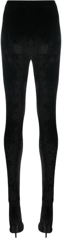 Balenciaga Knife Pantaleggings stiletto-heel leggings Black