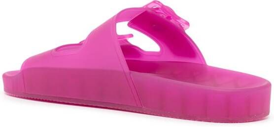 Balenciaga Mallorca rubber sandals Pink