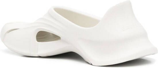 Balenciaga Mold Closed Classic slides White