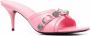 Balenciaga 70mm Cagole sandals Pink - Thumbnail 2