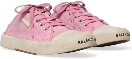 Balenciaga Paris low-top sneaker mules Pink