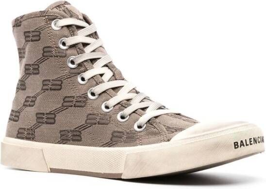 Balenciaga Paris high-top sneakers Grey