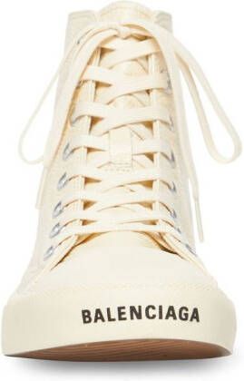 Balenciaga Paris high-top sneakers White