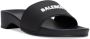 Balenciaga Pool-Clog logo slide sandals Black - Thumbnail 2