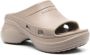 Balenciaga Pool Crocs™ slide sandals Neutrals - Thumbnail 2