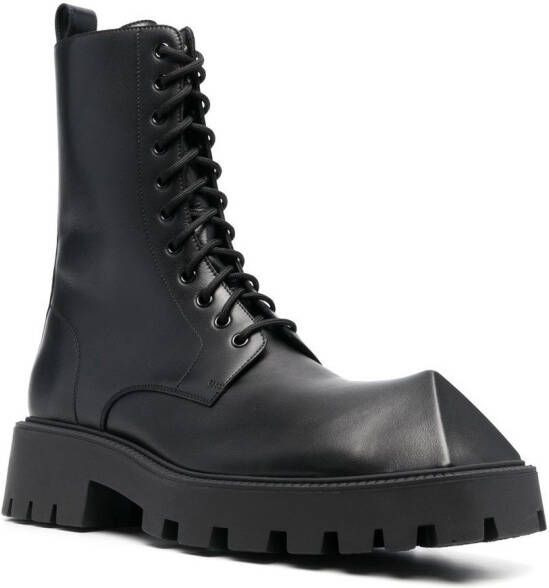 Balenciaga Rhino lace-up boots Black