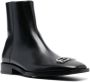 Balenciaga Rim BB Icon leather ankle boots Black - Thumbnail 2