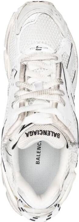 Balenciaga Runner logo-embroidered sneakers White