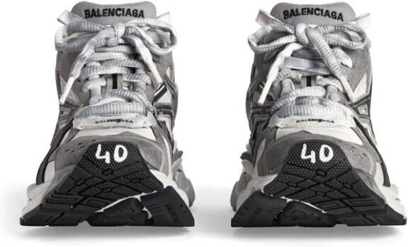 Balenciaga Runner panelled-design sneakers Grey