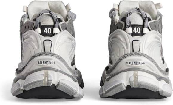 Balenciaga Runner panelled-design sneakers Grey