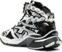 Balenciaga Runner panelled high-top sneakers Black - Thumbnail 3