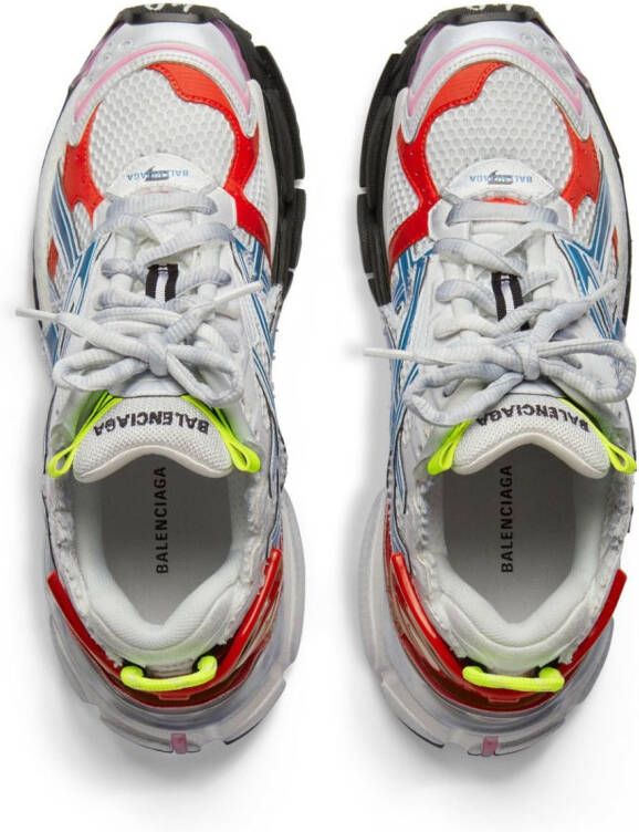 Balenciaga Runner panelled sneakers White