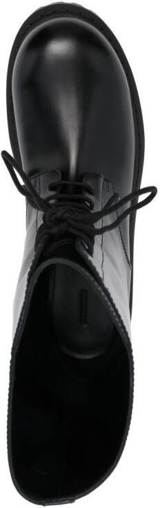 Balenciaga Sergent 20mm lace-up boots Black