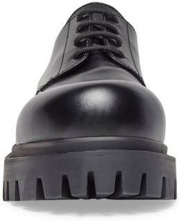 Balenciaga Sergent 20mm leather Derby shoes Black