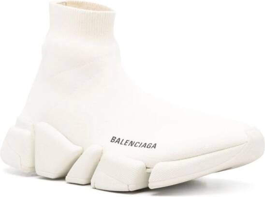 Balenciaga Speed 2.0 chunky sneakers Neutrals