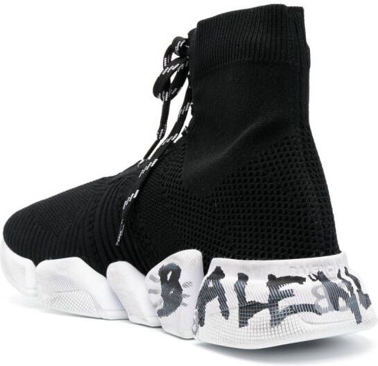 Balenciaga Speed 2.0 Graffiti sneakers Black