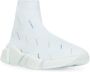 Balenciaga Speed 2.0 recycled-knit logo sneakers White - Thumbnail 2